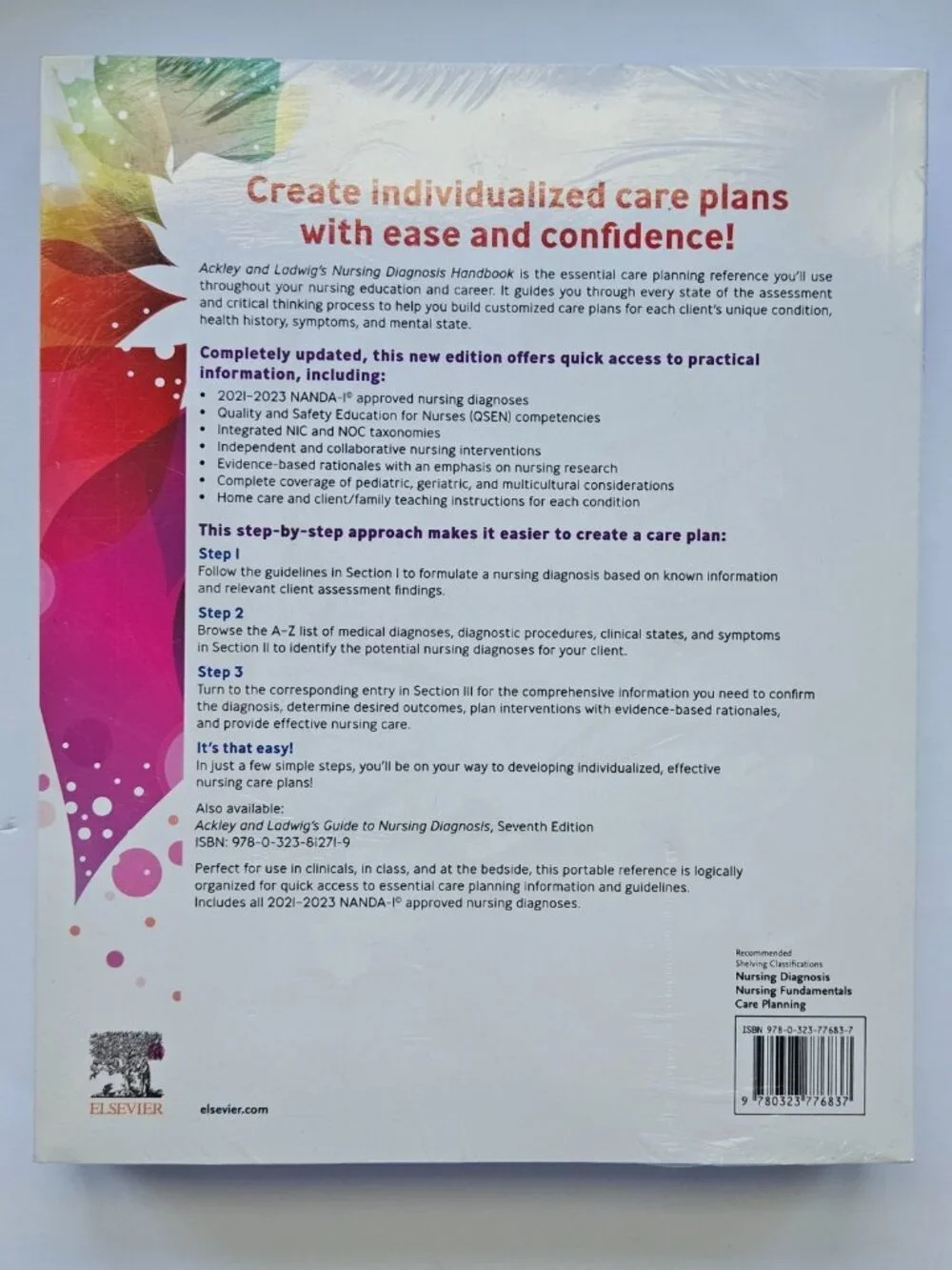 Ackley & Ladwigs Nursing Diagnosis Handbook 13th ed Evidence-Based 9780323776837